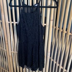 Ecotè black beaded romper